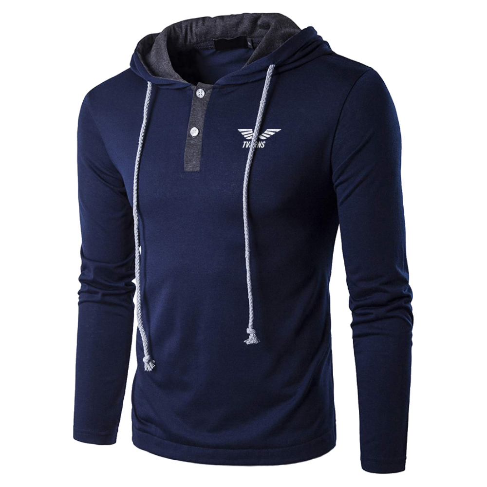 Men’s Button-Up Hoodies | Custom Casual & Streetwear Hooded Sweatshirts