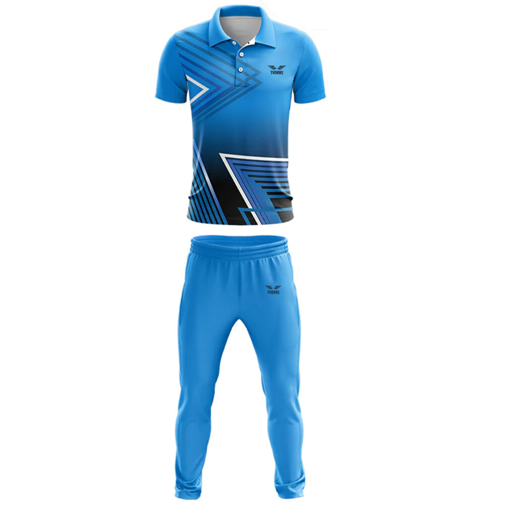 Cricket Team Uniform – Breathable Performance Jersey with Matching Pants