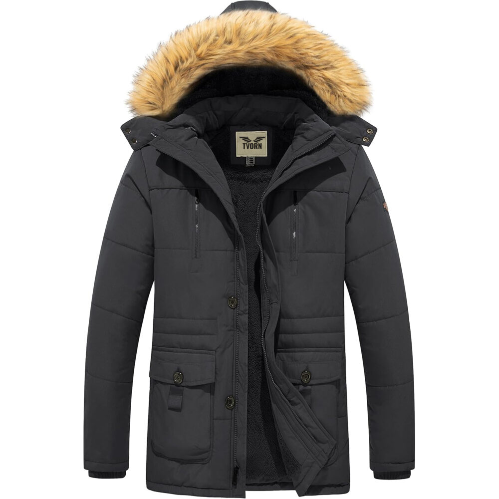 Heavyweight Parka Puffer Jacket for Irish Winters