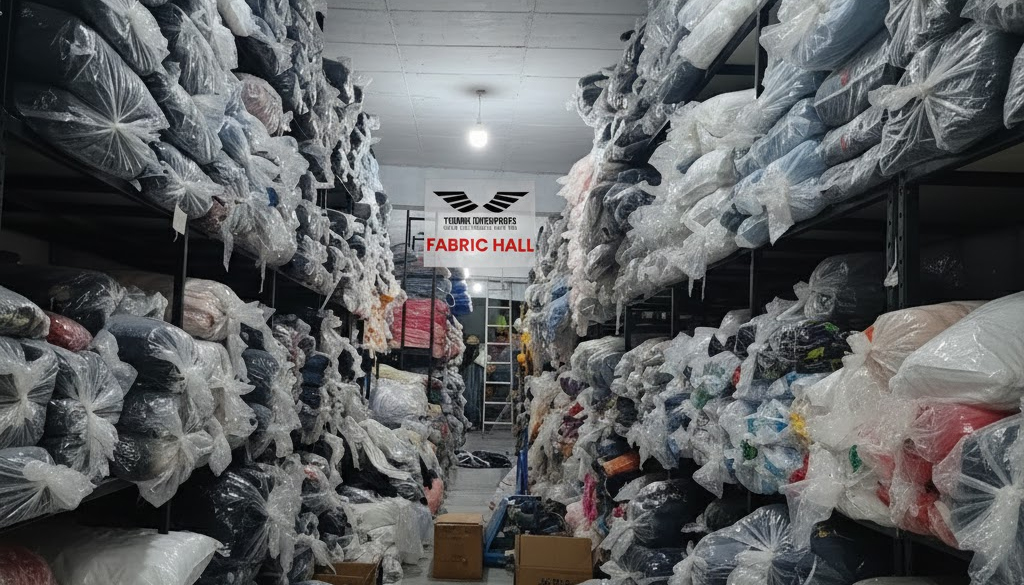 Fabric hall at Tvorns Enterprises