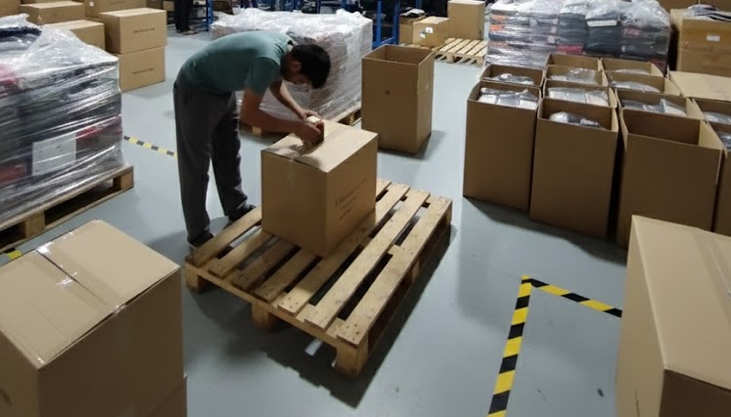 Leather Goods Shippment hall by Tvorns Enterprises